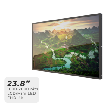 23.8" Outdoor Structure Display Series (1000–2000 nits)