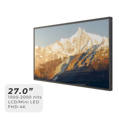 27.0"户外结构显示器系列（1000-2000 尼特）