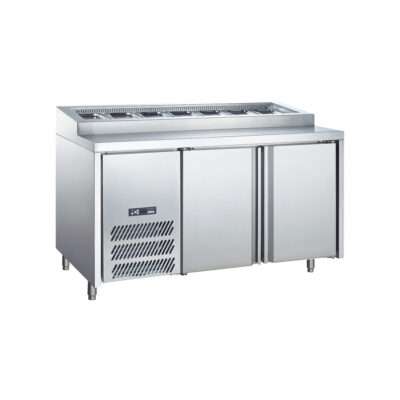 Commercial Pizza Prep Counter Refrigerator Series (GN 1/3 × 7–10)