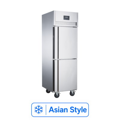 Serie de frigoríficos verticales de refrigeración directa de estilo asiático (500-1600L)
