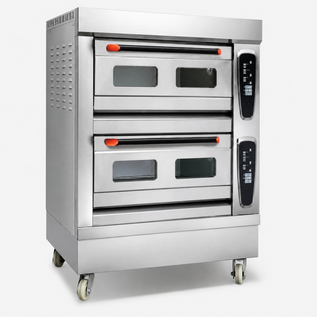 HYL-CK-BK-K02 Economy Two-Deck Four-Tray Electric Baking Oven