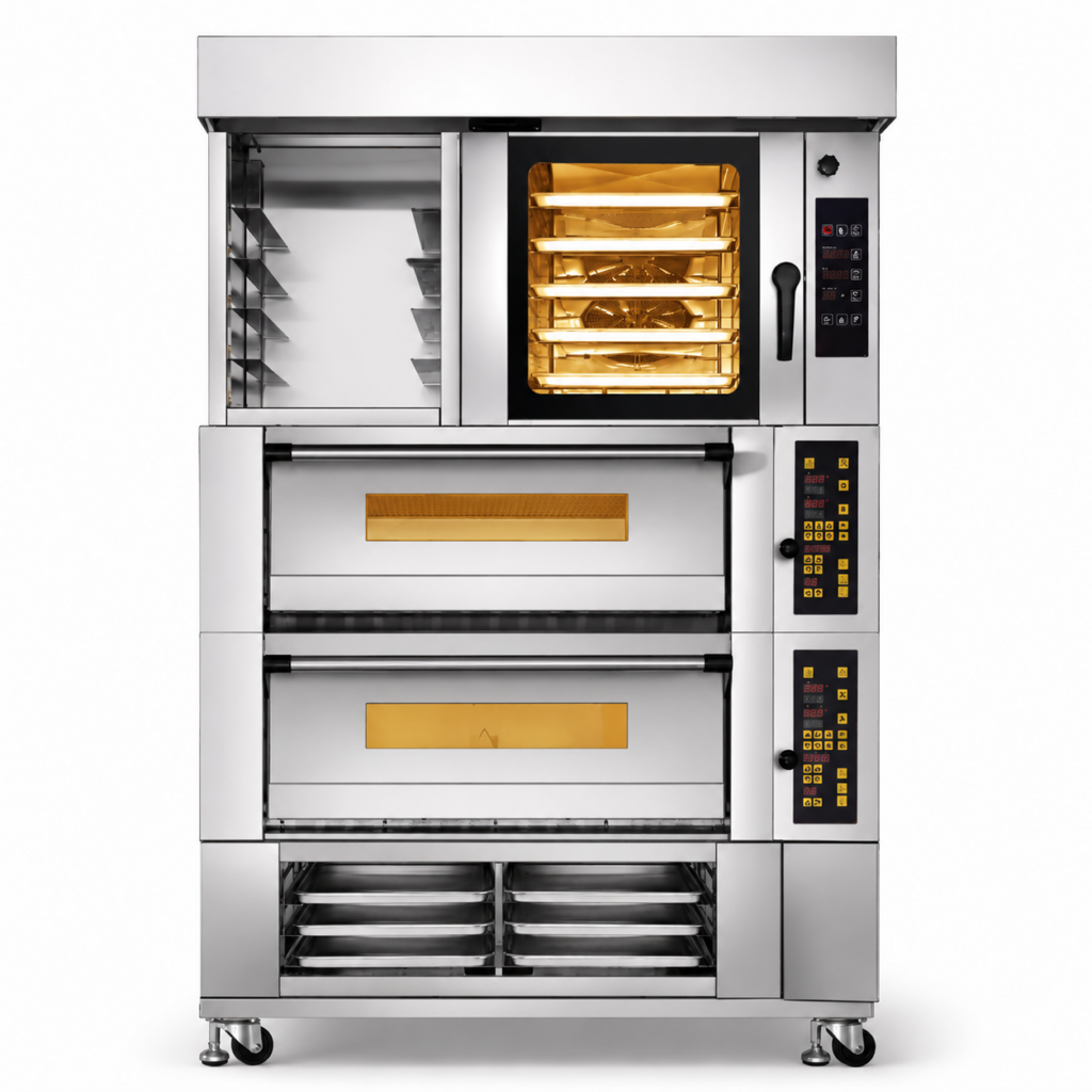 HYL-CK-BK-RF06 Mid-Range Deck Oven with Five-Tray Hot Air Oven