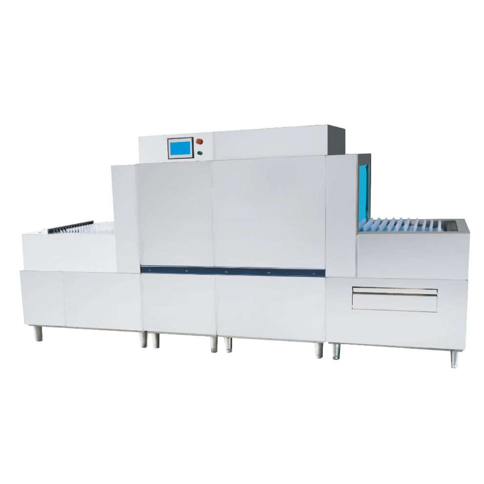HYL-CK-DW-800A2 Flight-Type Dishwasher Pre-Heated Inlet
