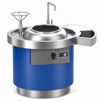 Round Electric Wok Range Series (15 kW Power)