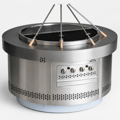 Commercial Round Charbroiler and Griddle Series (16.5–36 kW)