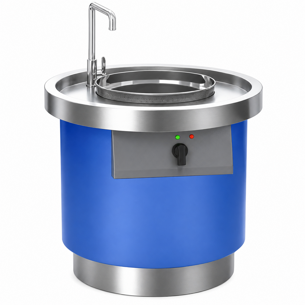 Round Electric Soup Kettle Series (9 kW Heating)
