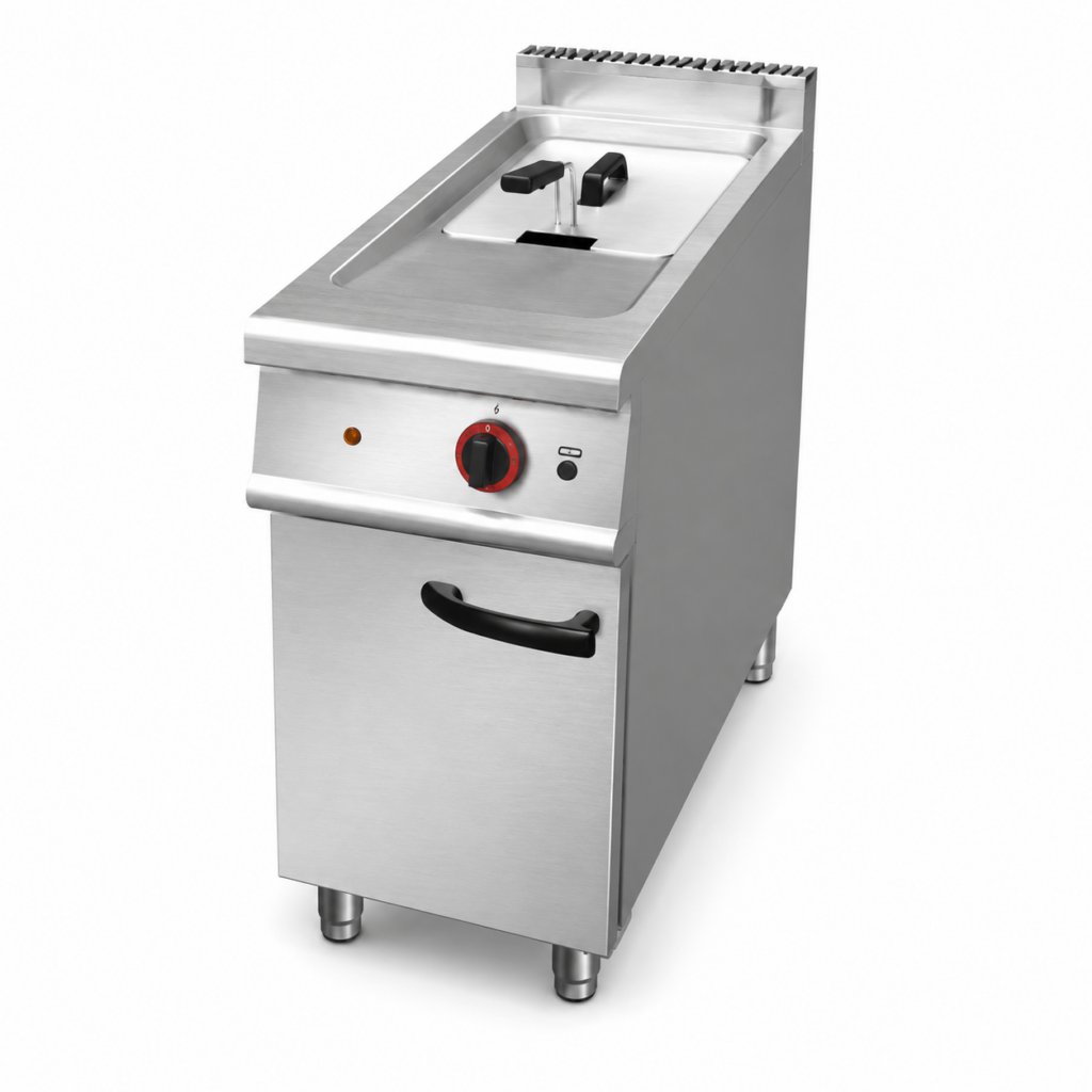 HYL-CK-WR-GZL02 Electronic Control Single-Tank Electric Fryer with Storage Cabinet