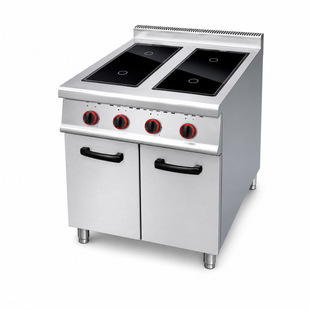HYL-CK-WR-PTL11 Electric Four-Zone Radiant Hot Plate Range with Storage Cabinet