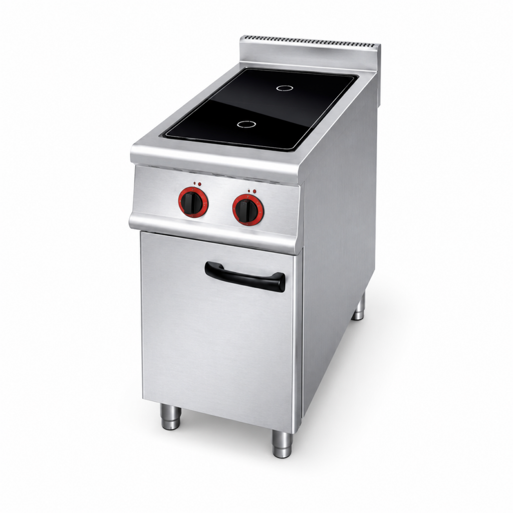 HYL-CK-WR-PTL15 Induction Two-Zone Hot Plate Range with Storage Cabinet