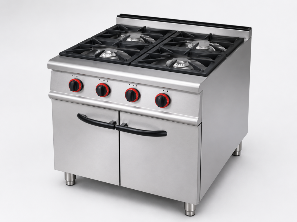 HYL-CK-WR-PTL24 Gas Two-Burner Hot Plate Range with Storage Cabinet
