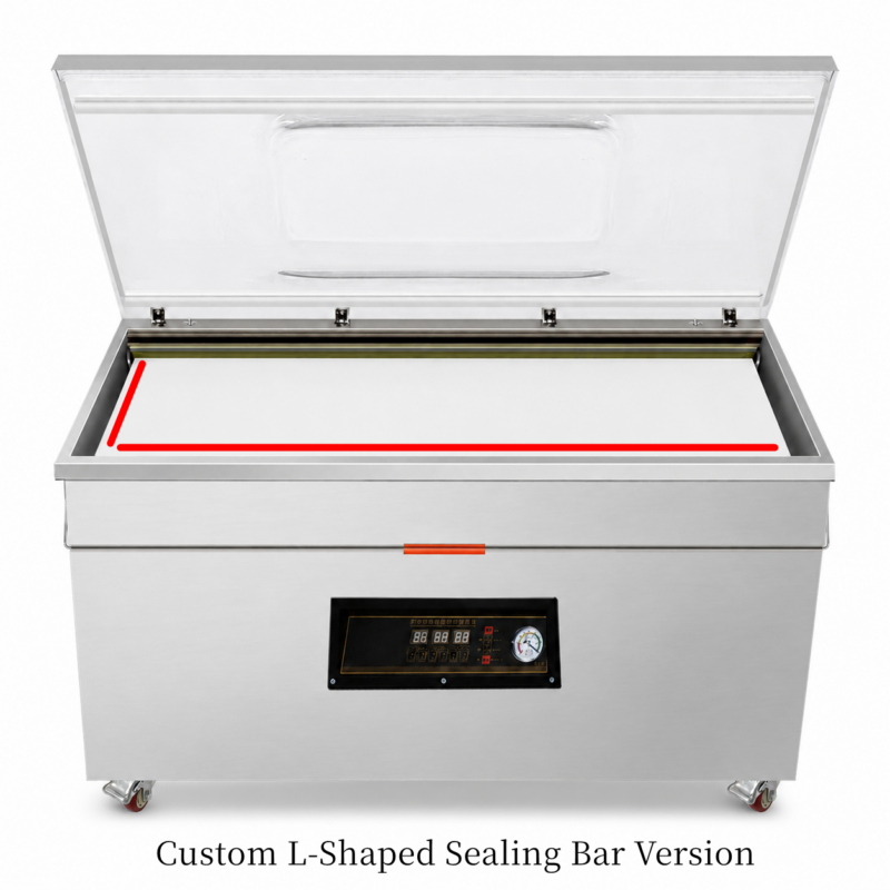 ⁦Commercial Single-Chamber Vacuum Packaging Machine Series (420–1050 mm Sealing Length)⁩ - الصورة ⁦4⁩