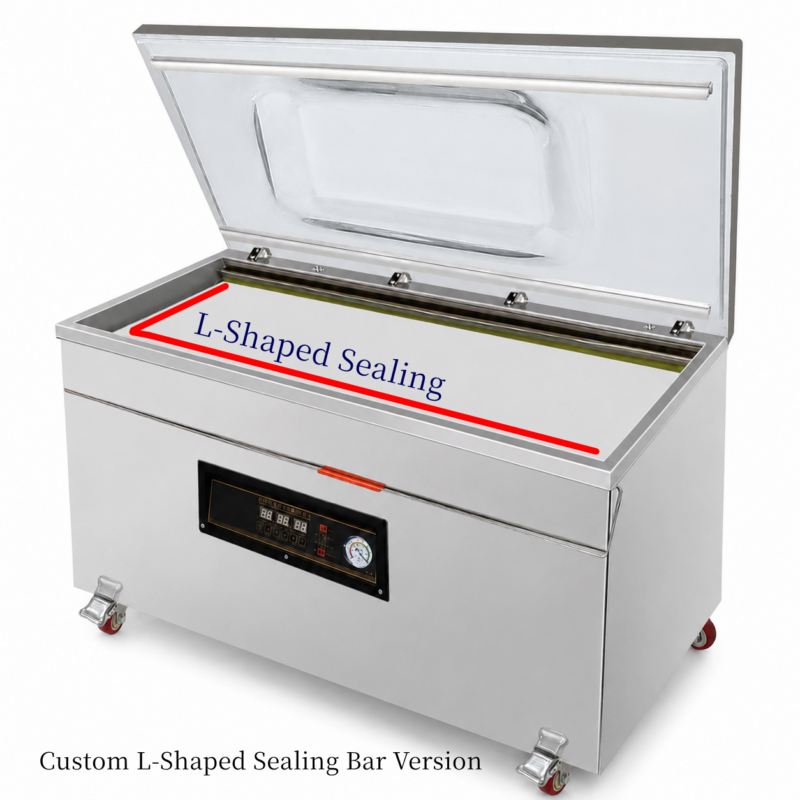 Commercial L-Shaped Sealing Bar Food Vacuum Packaging Machine (1050 × 640 mm Chamber) - 图片 2
