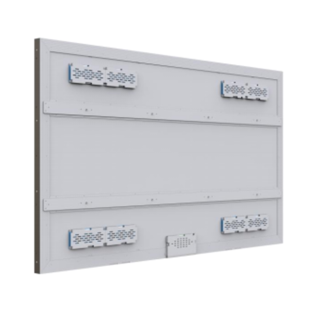 75-inch series rear view from Hyulene product gallery. Use the selected model drawing for exact dimensions and integration.