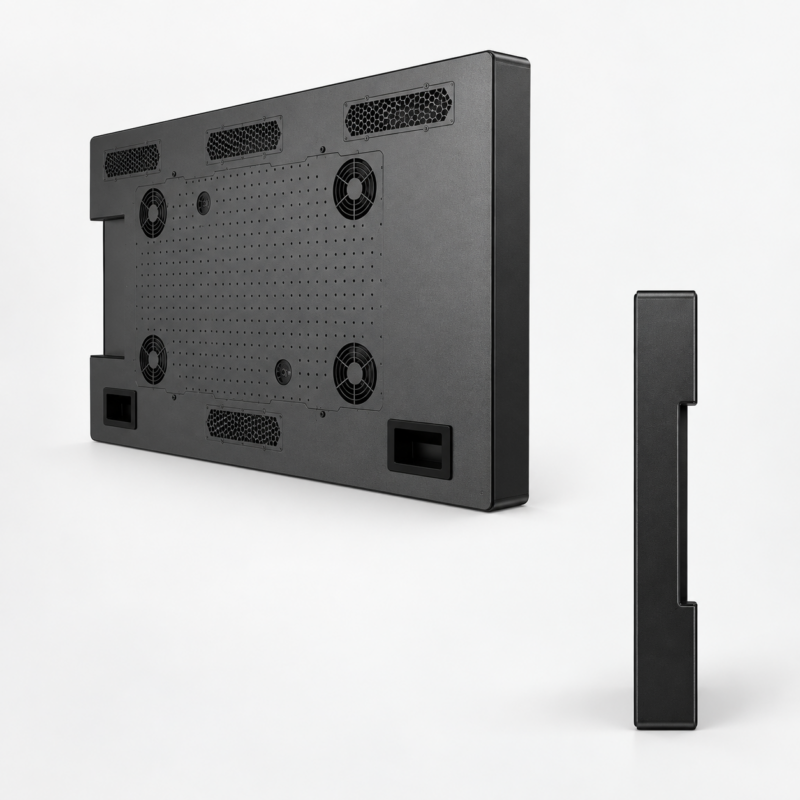 Custom Semi-Outdoor Wall-Mounted LCD Displays - 图片 5