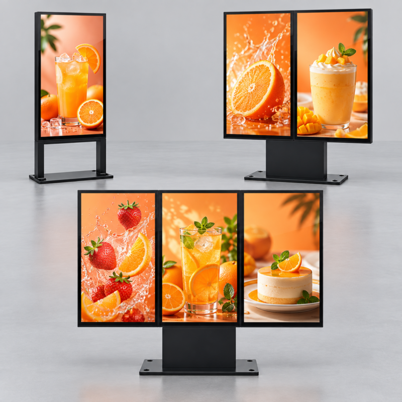 Custom Outdoor Freestanding LCD Digital Signage - 图片 4