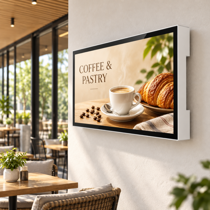 Custom Semi-Outdoor Wall-Mounted LCD Displays - 图片 6