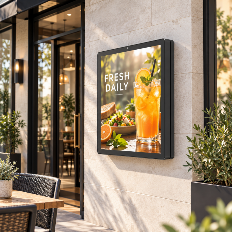 Custom Outdoor Wall-Mounted LCD Displays - 图片 2
