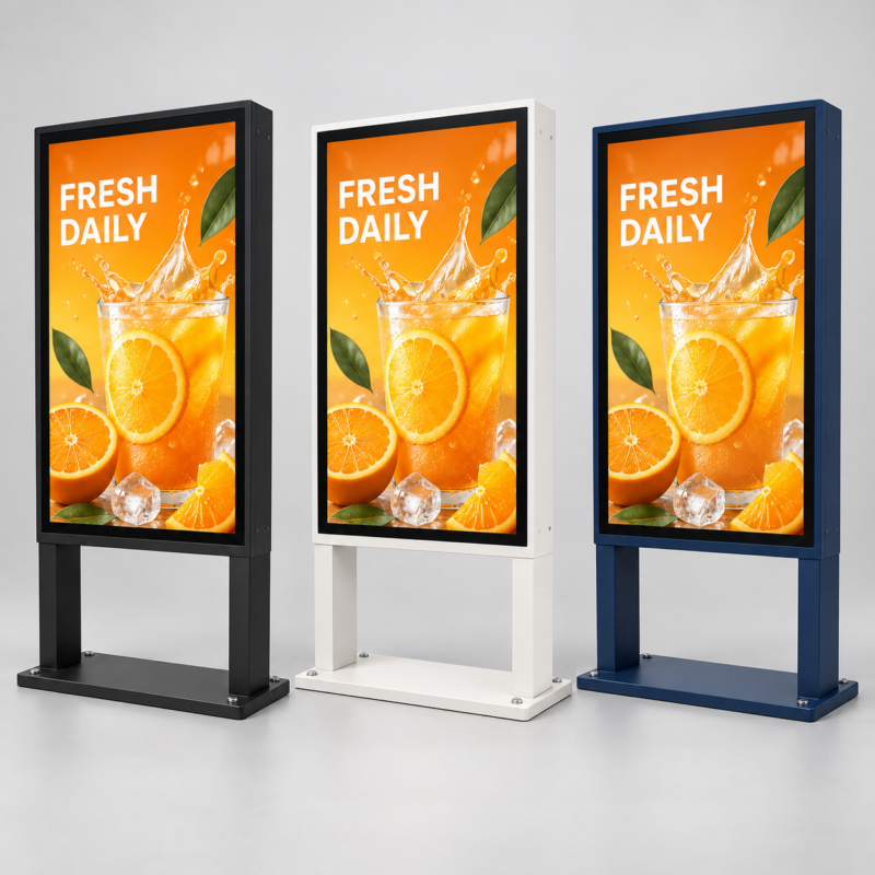 Custom Outdoor Freestanding LCD Digital Signage - 图片 3